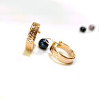 Sallanan Halka Küpe 14 Ayar Altın HD VİDEOLU