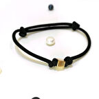 Örgü Küp Bileklik Künye 14 Ayar Altın HD VİDEOLU