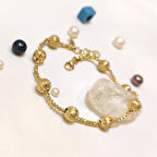 Dorika Toplu Bileklik Künye 14 Ayar Altın HD VİDEOLU