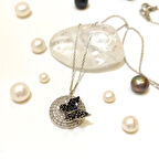 Kelebek Kolye 14 Ayar Altın  HD VİDEOLU