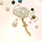 HZ. Alinin Kılıcı Kolye 14 Ayar Altın  HD VİDEOLU