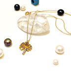 Hayat Ağacı Kolye 14 Ayar Altın  HD VİDEOLU