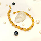 Dorika Toplu Bileklik Künye 22 Ayar Altın HD VİDEOLU