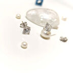 6mm Vidalı Tek Taş Küpe 14 Ayar Altın HD VİDEOLU