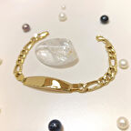 İsim Yazılabilir Çocuk Bileklik 14 Ayar Altın HD VİDEOLU