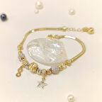 Charm Şans Dorika Toplu Bileklik Künye 14 Ayar Altın HD VİDEOLU