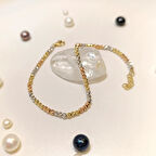 Üç renkli Dorika Toplu Zincir Bileklik Künye 14 Ayar Altın HD VİDEOLU