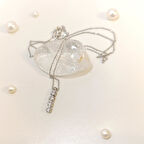 Dört Taş Kolye 14 Ayar Altın 4K VİDEOLU