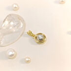 Tek Taş Kolye 14 Ayar Altın 4K VİDEOLU