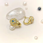 J Karpuz Küpe 14 Ayar Altın HD VİDEOLU