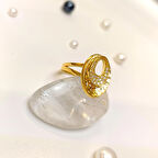 Taşlı Yüzük 22 Ayar Altın HD VİDEOLU