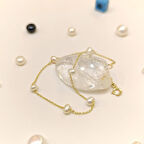 İnci Bileklik Künye 14 Ayar Altın HD VİDEOLU