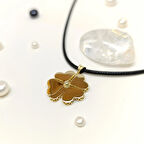 Yonca Kolye 14 Ayar Altın HD VİDEOLU