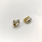 Küpe 14 Ayar Altın HD VİDEOLU