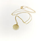 Yaşam Çiçeği Kolye 14 Ayar Altın HD VİDEOLU