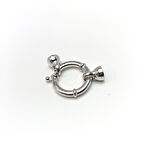 21mm Gemici İnci ve Taş Dizmek için Kilit 925 Ayar Gümüş HD VİDEOLU