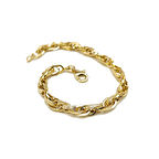 6mm Palamut Haloy Bileklik Künye 14 Ayar Altın HD VİDEOLU