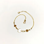 Pul Dorika Toplu Bileklik Künye 14 Ayar Altın HD VİDEOLU