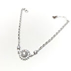 Pırlanta Baget Taşlı Güneş Bileklik 14 Ayar Altın HD VİDEOLU