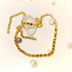 55cm 3.7mm Pullu Zincir 14 Ayar Altın  HD VİDEOLU