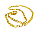 62cm 7mm Gurmet Zincir 22 Ayar Altın  HD VİDEOLU