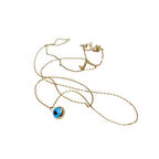 Göz Boncuklu Kolye 14 Ayar Altın HD VİDEOLU