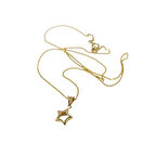 Tombik Yıldızı Kolye 14 Ayar Altın HD VİDEOLU