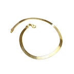 3.7mm Ezme Balık Sırtı İtalyan Bileklik Künye 14 Ayar Altın HD VİDEOLU