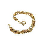 8mm Palamut Haloy Bileklik Künye 14 Ayar Altın HD VİDEOLU