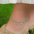 Yaprak Figürlü Gümüş Halhal