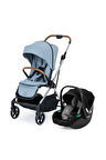 Kanz Snap Autofold Travel Sistem Bebek Arabası Foggy Blue