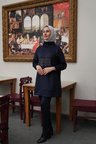 Taş Detaylı Scuba Tunik Pantolon Lacivert İkili Takım Tulsa