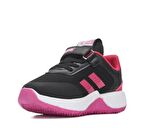 Bağcıklı Bantlı Patik Filet-Siyah-Fuji