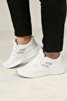 Erkek Bağcıklı Spor Sneaker-Beyaz