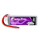 Power-Xtra PX2700XCL3S - 3S1P - 11.1V 2700 mAh  Li-Polymer Pil -25C