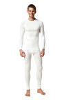 Erkek Uzun Kol Beyaz Fanila 1000