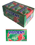 Vivident 45 Dakika Karpuz Aromalı Şekersiz Tatlandırıcılı Şerit Sakız 26 GR * 18 Adet