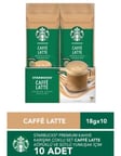 Starbucks Caffe Latte 18 GR X 10 Adet