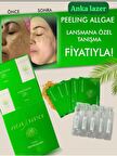 anka lazer Yosun peeling cilt bakım uygulama protokolü 10 kullanımlık tek seansda kesin sonuç