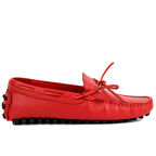 LFR-3791 DERI MERDANE AYAKKABI Kırmızı