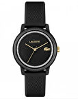 LACOSTE 2001310 Orjinal Ürün Belgeli, Garantili Lacoste Unisex Siyah Kol Saati