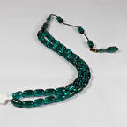 Fares İmzalı Yeni Döküm Blok Zar Sıkma Kehribar Tesbih