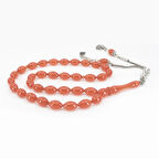 Beyzi Kesim Sıkma Kehribar Tesbih