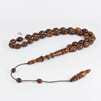 Mustafa Kule Usta İşçilikli Beyzi Kesim Yılan Ağacı Tesbih