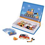 Janod Mıknatıslı Oyun Kitabı - Araçlar