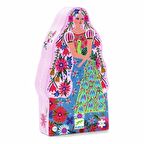 Djeco Dekoratif Puzzle 36 Parça / Princess & Peacock