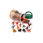 Terra 60 Parça Tüp İçinde Küçük Oyun Seti - Dinozorlar