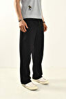 Siyah Baggy Fit Erkek Pantolon