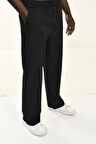 Bej Baggy Fit Basic Pantolon