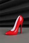 Silvio Monetti Topuklu Ayakkabı Şeklinde Kırmızı Gazlı Çakmak - 25CAK103M05